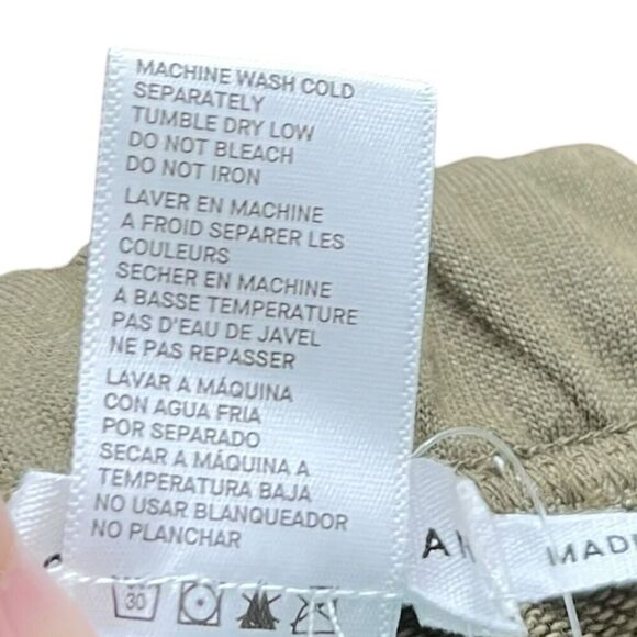 Good American Pull On Shorts Sea Turtle Green Women’s Size Small French Terry - Picture 6 of 10